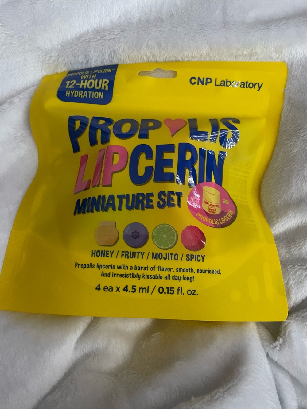 Propolis Lipcerin Miniature Set - 4 minis-Hydration Pack NEW!